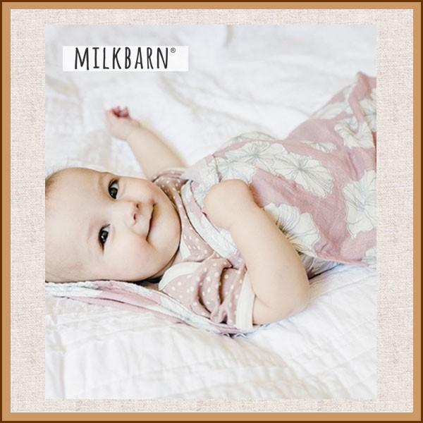 ベビーブランケット　”MILKBARN（ミルクバーン）” MUSLIN SWADDLE（モスリンスワ...