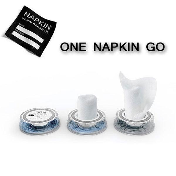 おしぼり　CREHO NAPKIN GO（12個入）　タオル ガーゼ 手拭き 旅行 携帯 手洗い リ...