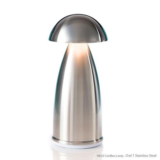 ステンレスボディのコードレスランプ ”NEOZ” Owl1 UNO