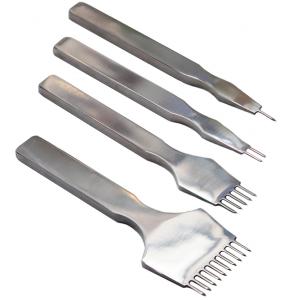 菱目打ち 高速度鋼 4本セット 5mm レザークラフト 工具