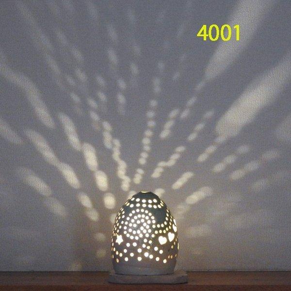 螢の華“陶灯りミニセット　4001　 “陶灯りミニ” と “かぐやミニ”のセットです。 送料無料
