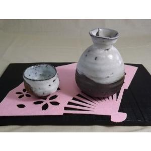茶道具 花入 置用 萩焼き 徳利 波多野善蔵作 扇芝庵指月窯 置花入 置き