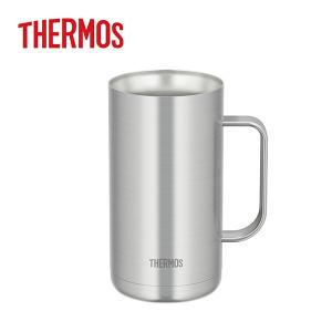 サーモス THERMOS 真空断熱ジョッキ 720ml (ステンレス1/JDK-720） プレゼント ビール 保冷 500ml缶 生ビール｜honpo-online