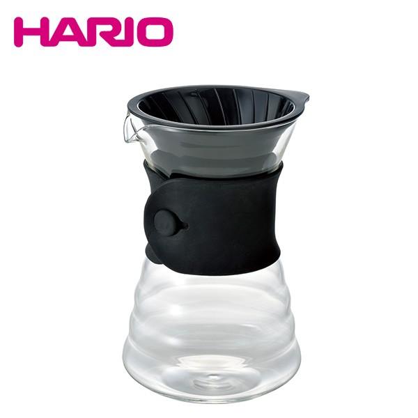 ハリオ HARIO V60 ドリップデカンタ 1-4杯用 VDD-02B VCF-02W 10枚付き...