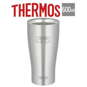 サーモス THERMOS 真空断熱 タンブラー 600ml/シルバー (JDE-600/4562344353656）｜honpo-online