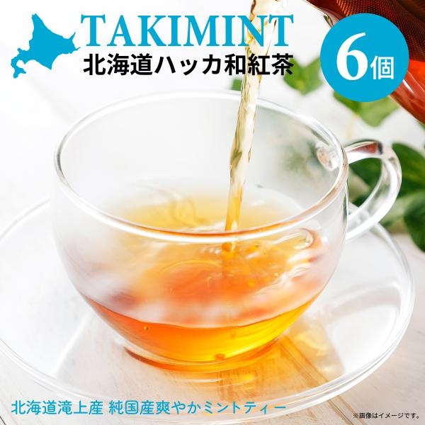【送料無料】北海道ハッカ和紅茶 TAKIMINT 6個