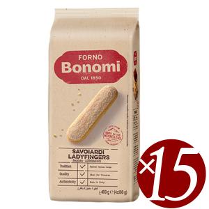 サヴォイアルディ/ボノミ社 400g×15 フィンガービスケット ティラミス