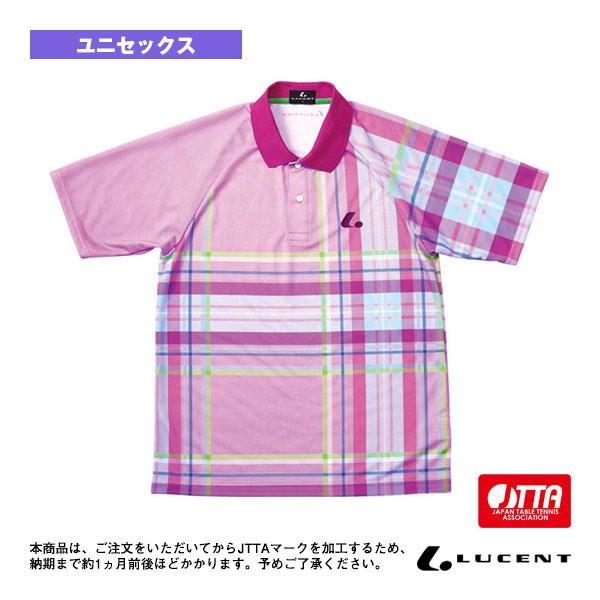 ルーセント 卓球ウェア『メンズ/ユニ』  ゲームシャツ/JTTA公認マーク付/ユニセックス『XLP-...