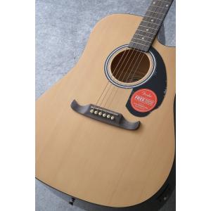 Fender Acoustics FA-125CE Dreadnought Natural【ケーブルプレゼント!】｜honten