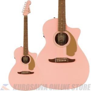 Fender Acoustics FSR Newporter Player, Walnut Fingerboard, Shell Pink 【数量限定】｜honten