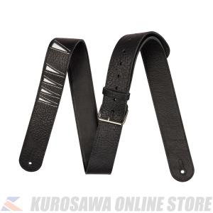 Jackson Shark Fin Leather Strap, Black and White,2" (ご予約受付中)｜honten