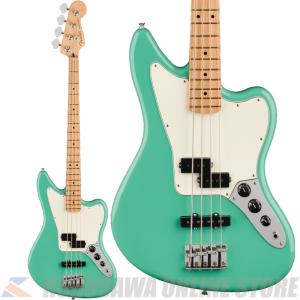 Fender Player Jaguar Bass Maple Sea Foam Green 【ケーブルプレゼント】(ご予約受付中)｜honten