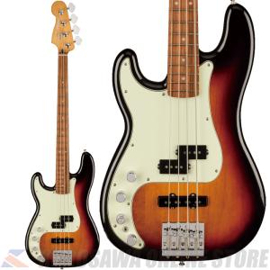 Fender Player Plus Precision Bass Left-Hand Pau Ferro 3-Color Sunburst 【ケーブルプレゼント】(ご予約受付中)｜honten