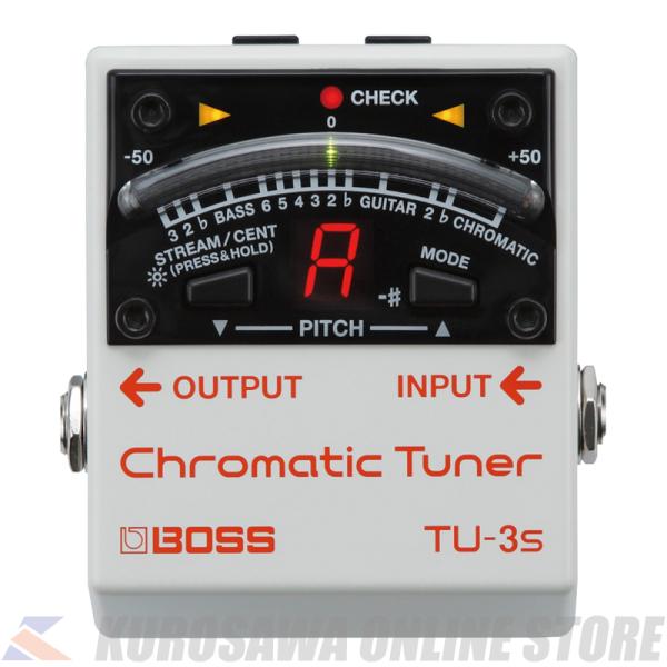 BOSS TU-3S Chromatic Tuner (ご予約受付中)【ONLINE STORE】