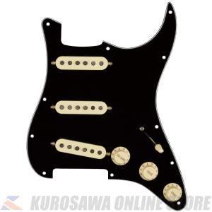 Fender Pre-Wired Strat Pickguard, Custom Shop Texas Special SSS, Black 11 Hole PG (ご予約受付中)｜honten