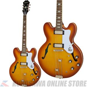 Epiphone  Riviera Royal Tan [EORRTNH1]【高性能ケーブルプレゼント！】(ご予約受付中)｜honten