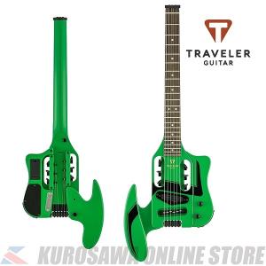 TRAVELER GUITAR Speedster Deluxe Daytona Green 《ヘッドフォンアンプ搭載》【ストラッププレゼント】(ご予約受付中)｜honten