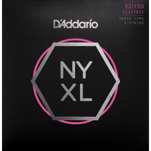 D'Addario NYXL NYXL32130SL Super Long Scale, Regular Light, 6-String ダダリオ (ベース弦) (ネコポス)｜honten
