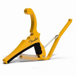 Kyser カポタスト KGEFBBA 6 STRING BUTTERSCOTCH BLONDE (Fender x Kyser Quick-Change Electric Guitar Capo)(ネコポス)【ONLINE STORE】｜honten