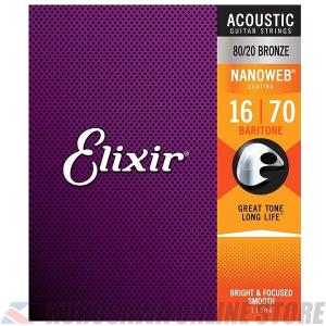 Elixir NANOWEB Baritone (.016 - .070) [11306] (ご予約受付中)【ネコポス】｜honten