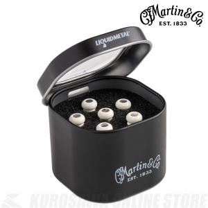 Martin LIQUID METAL PINSET W/PAUA DOT BLK[18APP0015]《リキッド