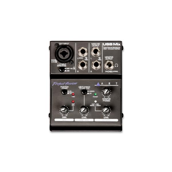ART エー・アール・ティー USB Mix [ARTMIX] 3チャンネル・ミキサー／USBオーデ...