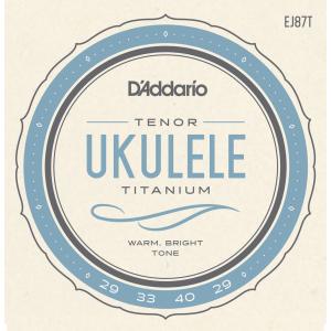 D'Addario Pro-Arte Titanium EJ87T Titanium Ukulele, Tenor ダダリオ (テナーウクレレ用弦) (ネコポス)｜honten