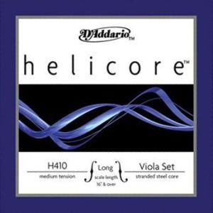 《期間限定！ポイントアップ！》D'Addario H410M Helicore ヘリコア ビオラ弦 セット (マンスリープレゼント)｜honten