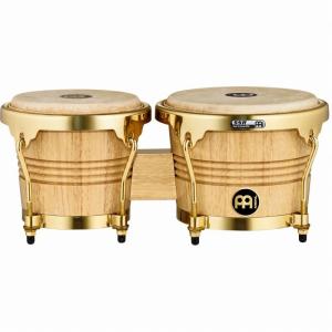 Meinl Wood Bongo WB200 Wood Bongos 6 3/4" Macho & 8" Hembra WB200NT-G Gold tone hardware[WB200NT-G ](ボンゴ)｜honten