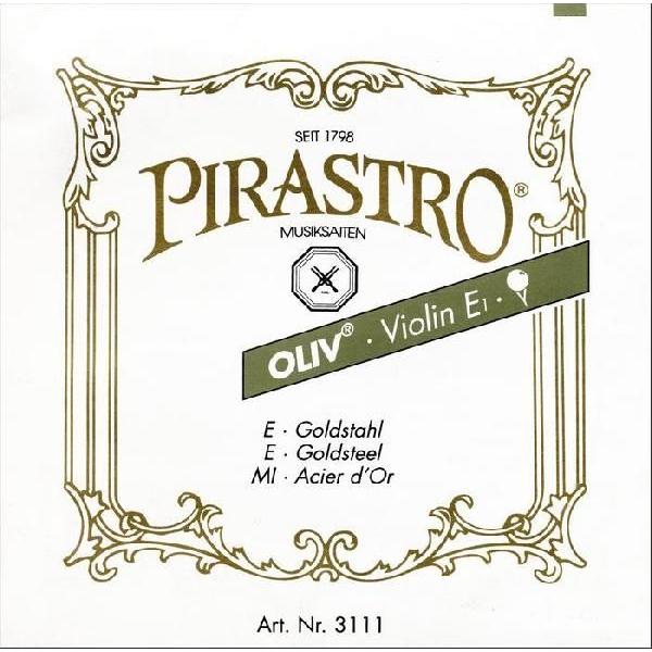 《期間限定！ポイントアップ！》Pirastro Oliv オリーブ バイオリン弦 セット E線ボール...