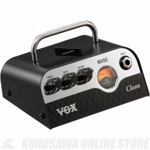 VOX Nutube搭載ヘッド・アンプ MV50-CL (ギターアンプ/ヘッドアンプ)(マンスリープレゼント)《期間限定！ポイントアップ！》(ご予約受付中)｜honten