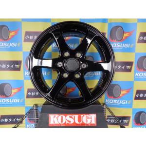 スマックレジーナ 6J-17 4H100 +40 ライズ ロッキー 中古ホイール