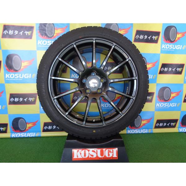 BMW　3シリーズサイズ！　中古スタッドレスセット　7J-17　アーヴィン　225/45R18　18...