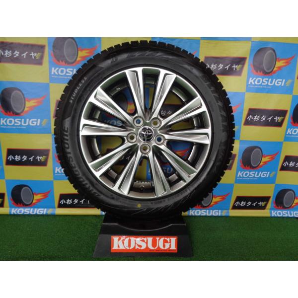 30系アルファード純正　18インチ　235/50R18　ブリヂストン　ブリザックVRX2　中古スタッ...