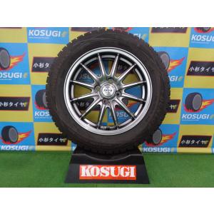 15インチ　中古スタッドレスセット　175/65R15　ダンロップ　ウィンターマックスWM01　ザック　JP-812　神奈川県｜hontenkayt