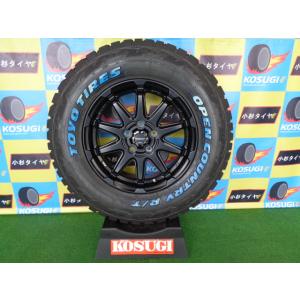 未使用展示品　サーキュラーC10S　6.5J-16 5H114.3 +38　オープンカントリー　235/70R16　デリカD5など　中古セット　｜hontenkayt