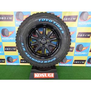 未使用展示品　サーキュラーC10S　6.5J-16 5H114.3 +38　オープンカントリー　225/70R16　デリカD5など　中古セット　｜hontenkayt