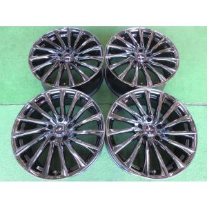 4枚セット】 Verthandi YH-S25V 18x7.5 +48 114.3x5 BK/POLISH 