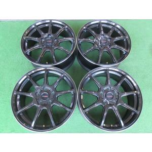 【2本】ワーク　ユーロライン17インチ 9J+15 PCD114.3 アルミ WORK ユーロライン 17×7J 4本SET PCD114.3mm +48 ハブ径73mm