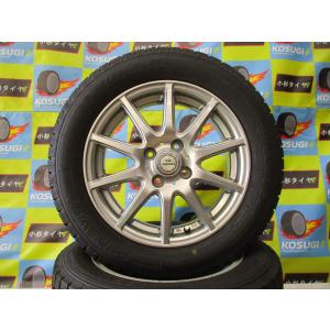 １５インチ中古スタッドレスセット　185/60R15　グッドイヤー　ナビ7　5.5-15　4H100　+42　エアノバ｜hontenkayt