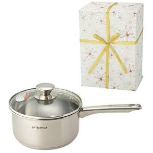 片手鍋 34.5×19.5×15cm IH200V対応 18cm LA BETTOLA