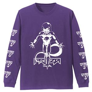 ドラゴンボールZ フリーザ 袖リブロングスリーブTシャツ/VIOLET PURPLE-L
