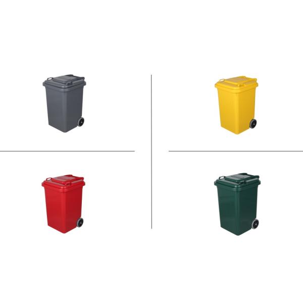 PLASTIC TRASH CAN 45L RED プラスチック トラッシュ カン 45L ダルトン...