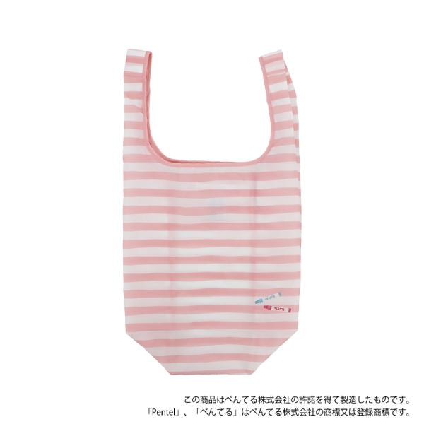 Old Resta マルシェバッグ（収納ポーチ付きエコバッグ）　ぺんてるくれよん(S:0040)