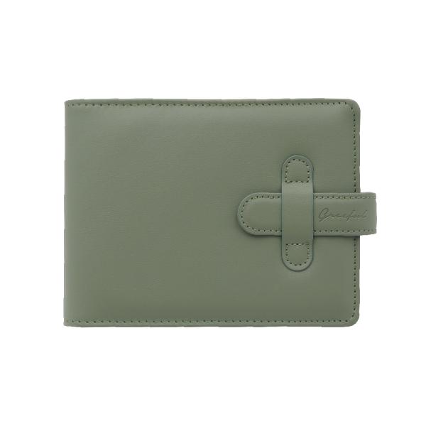 Greeful　横型システムノート　ライトカーキ  (S:0040)