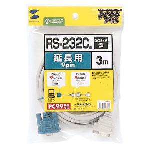 サンワサプライ RS-232C延長ケーブル(3m...の商品画像