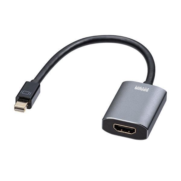 サンワサプライ　ミニDisplayPort-HDMI 変換アダプタ　HDR対応 (S:0230)