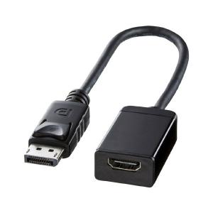 サンワサプライ DisplayPort-HDMI変換アダプタ AD-DPHD02 (S:0230)｜honyaclub