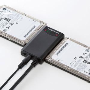 サンワサプライ HDDコピー機能付きSATA-USB3.0変換ケーブル USB-CVIDE4 (S:0230)｜honyaclub