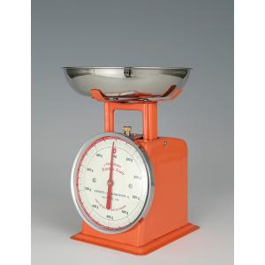 AMERICAN KITCHEN SCALE ORANGE  アメリカンキッチンスケール　オレンジ ダルトン 100-061OR (S：0240)｜honyaclub